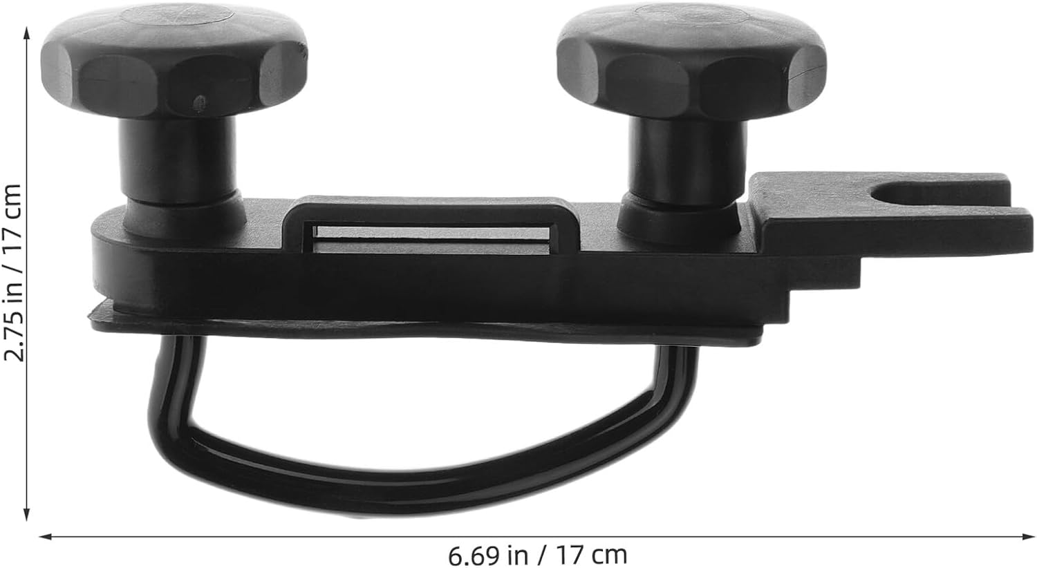 NOLITOY Heavy-Duty U-Bolt Roof Rack Clamp Set for Car Cargo Carrier Installation Universal Fit Roof Rack Mounting Hardware Lock Nuts Suitable for Vehicle Cargo Boxes and Tent Mounting image number 4