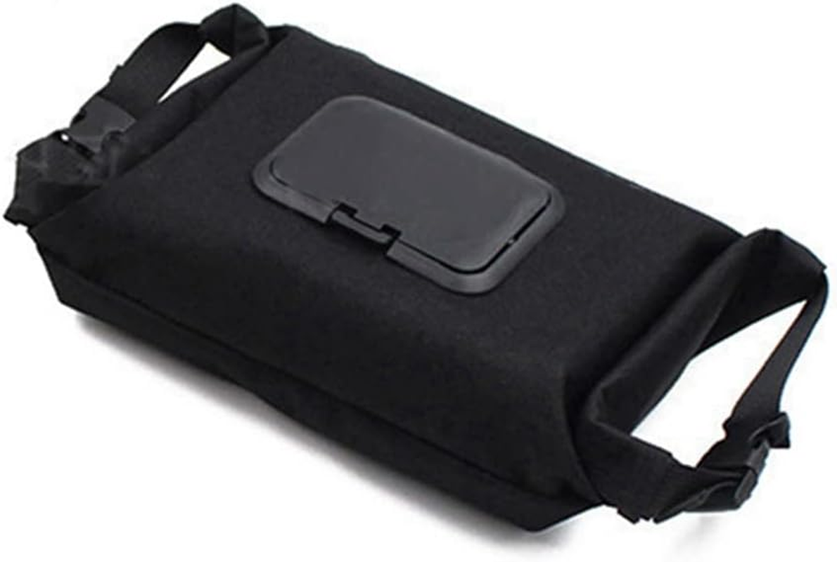 1 PCS Outdoor Wet Wipe Box Canvas Tissue Wipes Dispenser Hanging Bag Portable Tissue Bag Camping Hiking Picnic Backpack