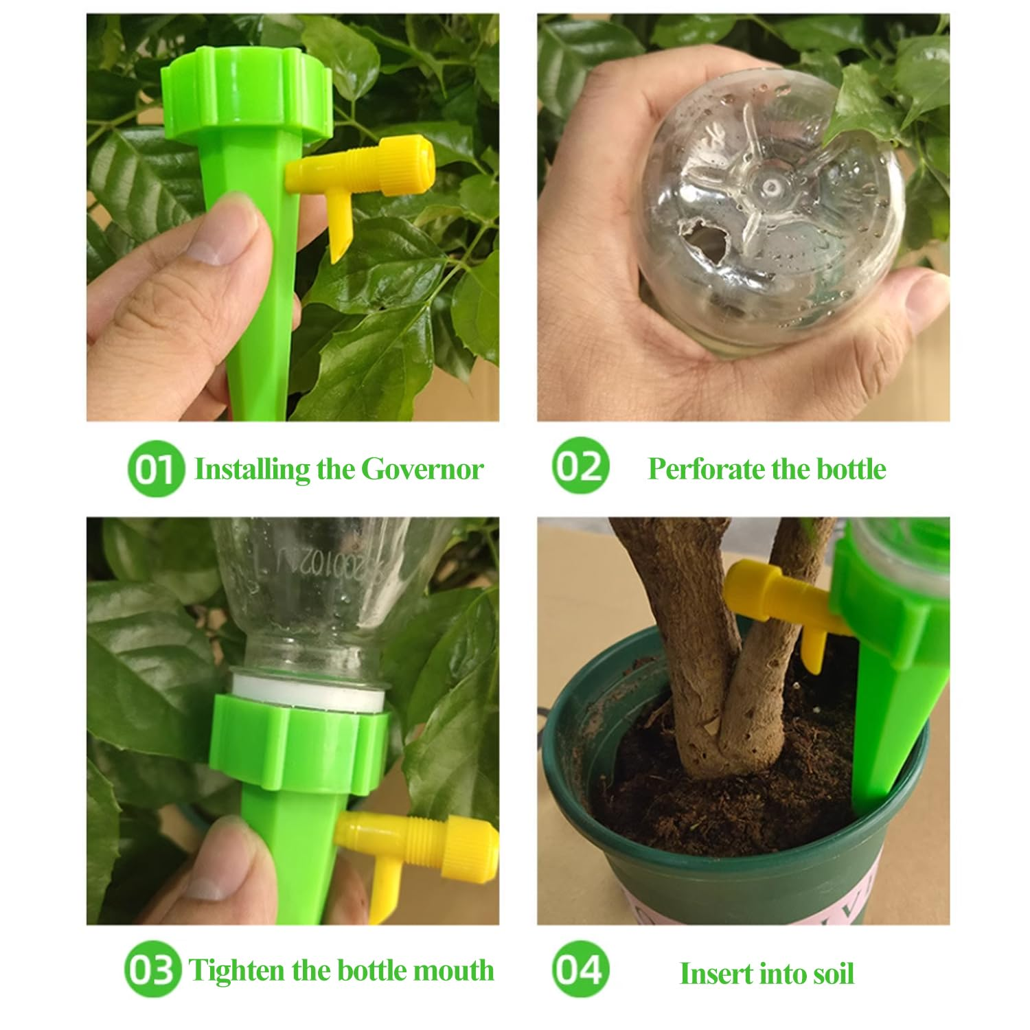 2Pcs Drip Irrigation System Drippers Self Watering Spikes Plant Flower image number 6