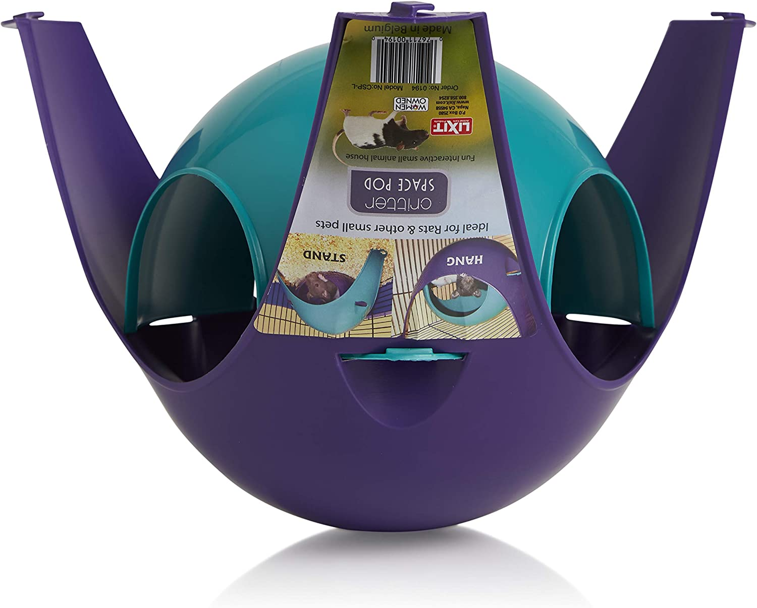 Lixit Critter Space Pod, Perfect for Small Animals, Large image number 2