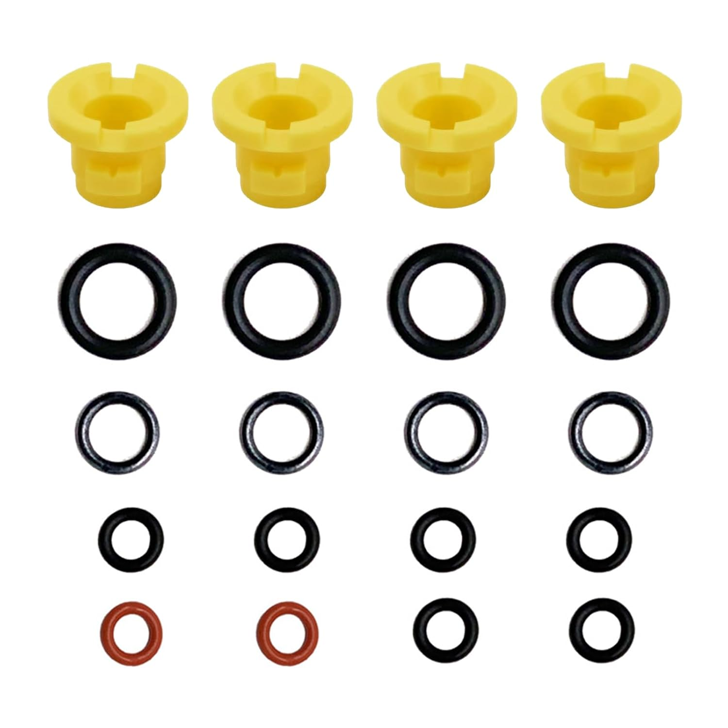 Zalizr 20 Pcs O-Ring Set Compatible with Karcher K2 K3 K4 K5 K6 K7 Lance Hose Nozzle, Rubber Seal Replacement for 2.640-729.0, Pressure Washer Spare Accessories image number 3