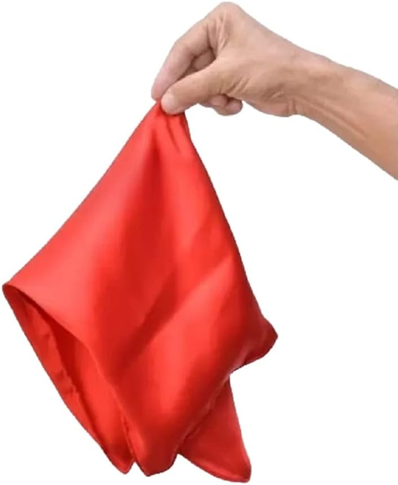 Milesmagic Ring Vanishing Handkerchief Gimmick | Undetectable Magic Trick | Magician&rsquo;S Borrowed Ring Vanishing Hanky | Realistic & Convincing | Suitable for Entertainment | Magic Tricks and Mentalism image number 1