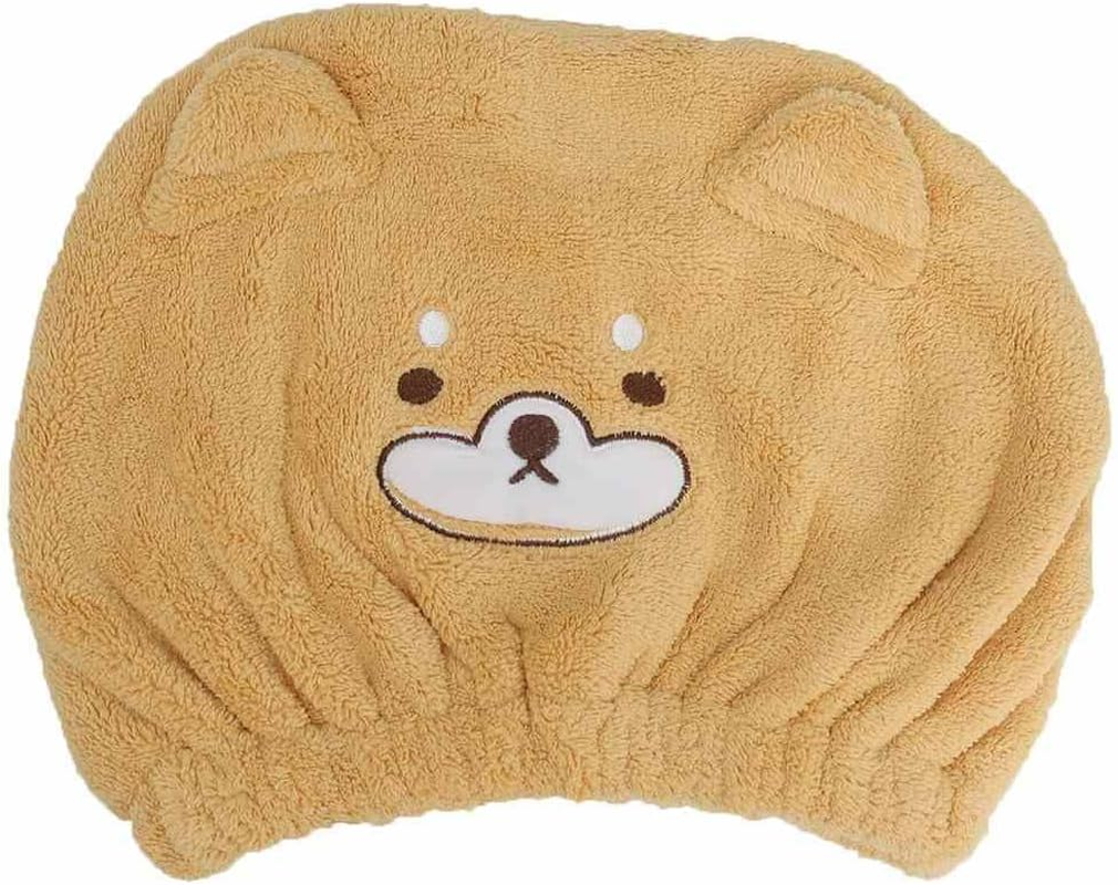 Kabutte Animal [Hair Dry Towel Hat] Microfiber Towel Cap/Shibaine Dog image number 1