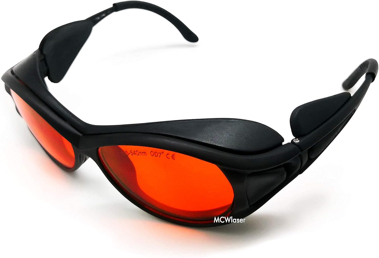 Mcwlaser 190-540Nm Laser Safety Goggle Glasses OD7+ for UV Light Violet Blue Green Laser 405Nm 445Nm 450Nm 473Nm 532Nm Style 2 image number 6