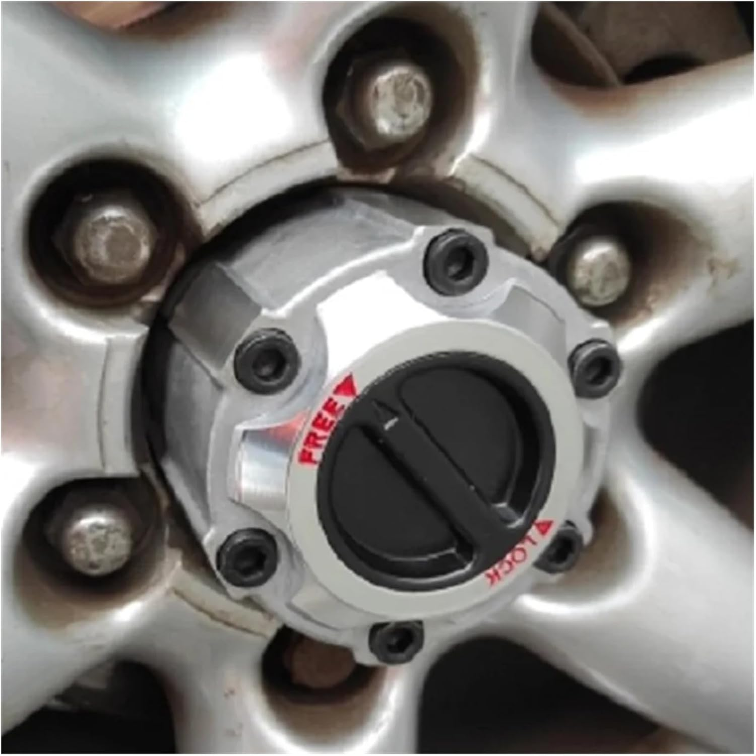 VMDWAQ Fit for N-I-S-S-A-N 4X4 D21 D22 Pickup Xterra Pathfinder Navara Free Wheel Locking Hub Padlocks 28 Splines Leading-Edge-40250-2S610 image number 2