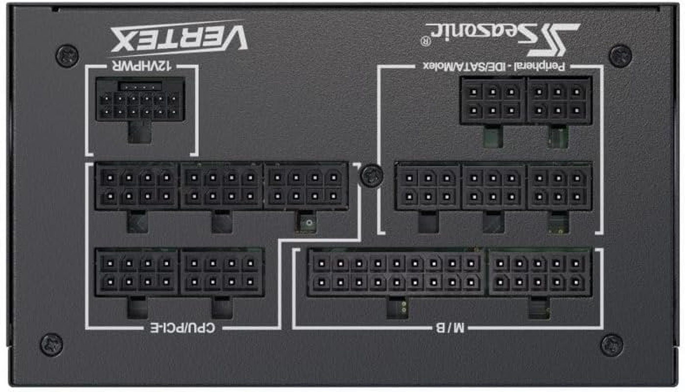 Seasonic Vertex 1200W (GX-1200) 80 plus Gold Modular PSU ATX 3.0 image number 3