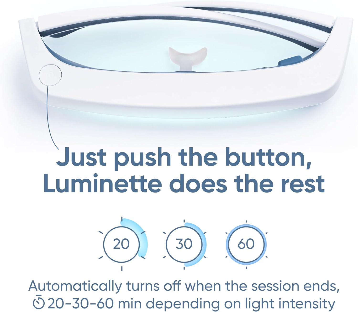 Luminette 3 Light Therapy Glasses - Wearable Light Therapy Lamp - Blue Enriched White LED Sunlight Lamp - Natural Relief for Sleep Problems, Seasonal Mood Disorders & Jet Lag (Grey) - Green image number 5