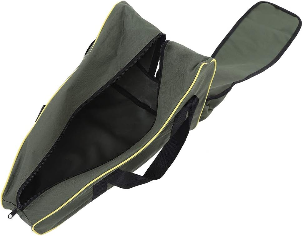 Chainsaw Carrying Bag, Long Zipper Design Chainsaw Case Bag 36.22 X 11.42 X 8.66Inch Chainsaw Protective Box for Outdoor for Lawn(Green)
