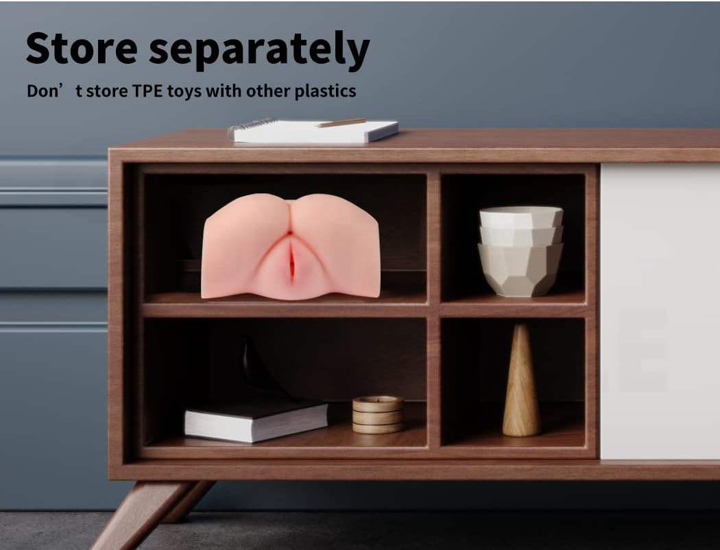 Urway Masturbation Doll Realistic Ass Pussy Male Masturbator 2 Hole Realistic Anal Vaginal Adult Sex Toy M image number 5