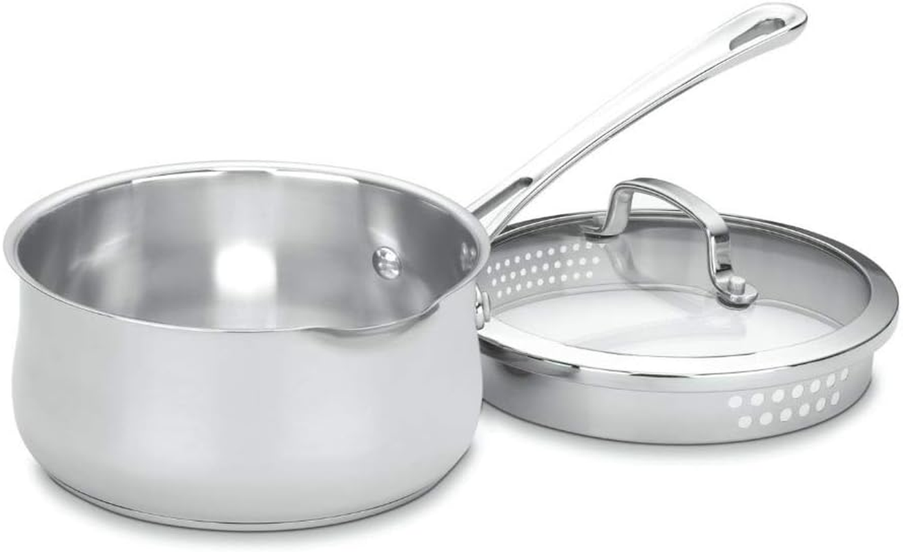 Cuisinart 422-24 Contour Stainless 10-Inch Open Skillet image number 3