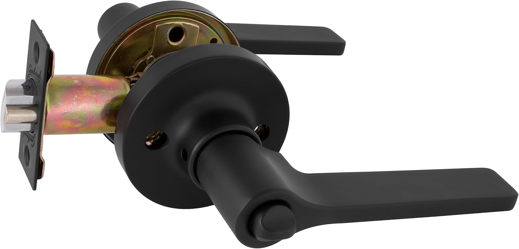 Gainsborough Tradepro Adel Entrance Lever Lock Set, Matt Black image number 1