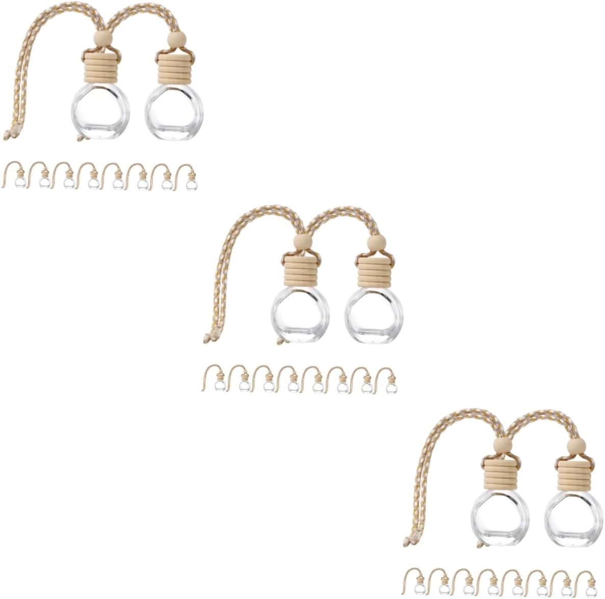 30Pcs Hanging Perfume Bottles Car Aromatherapy Diffuser Car Fragrance Diffuser