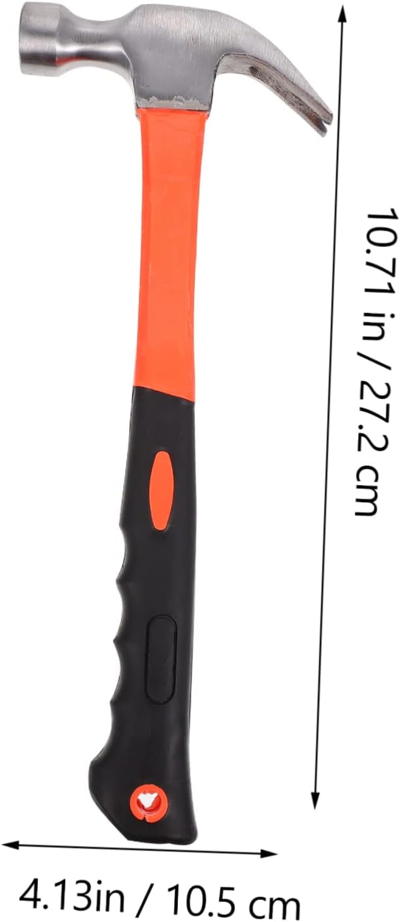 WOONEKY 0.25Kg Mini Woodworking Hammer Non Handle Multi-Functional Nail Pulling Hammer