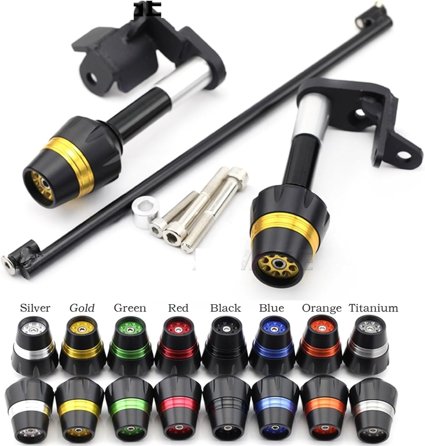 Motorbike Frame Sliders for S┐UZUKI HAYABUSA GSXR1300 2008-2020 2018 2019 Accessories Falling Protection Crash Protector Parts Motorcycles Frame Sliders (Color : Green) image number 4