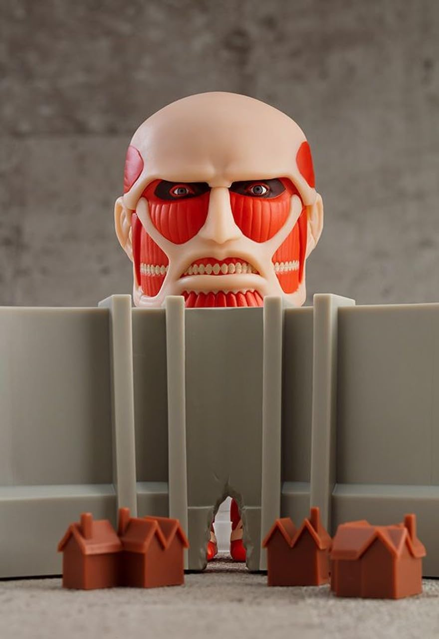 Good Smile Company Attack on Titan Colossal Titan Nendoroid Action Figure Renewal Set image number 2