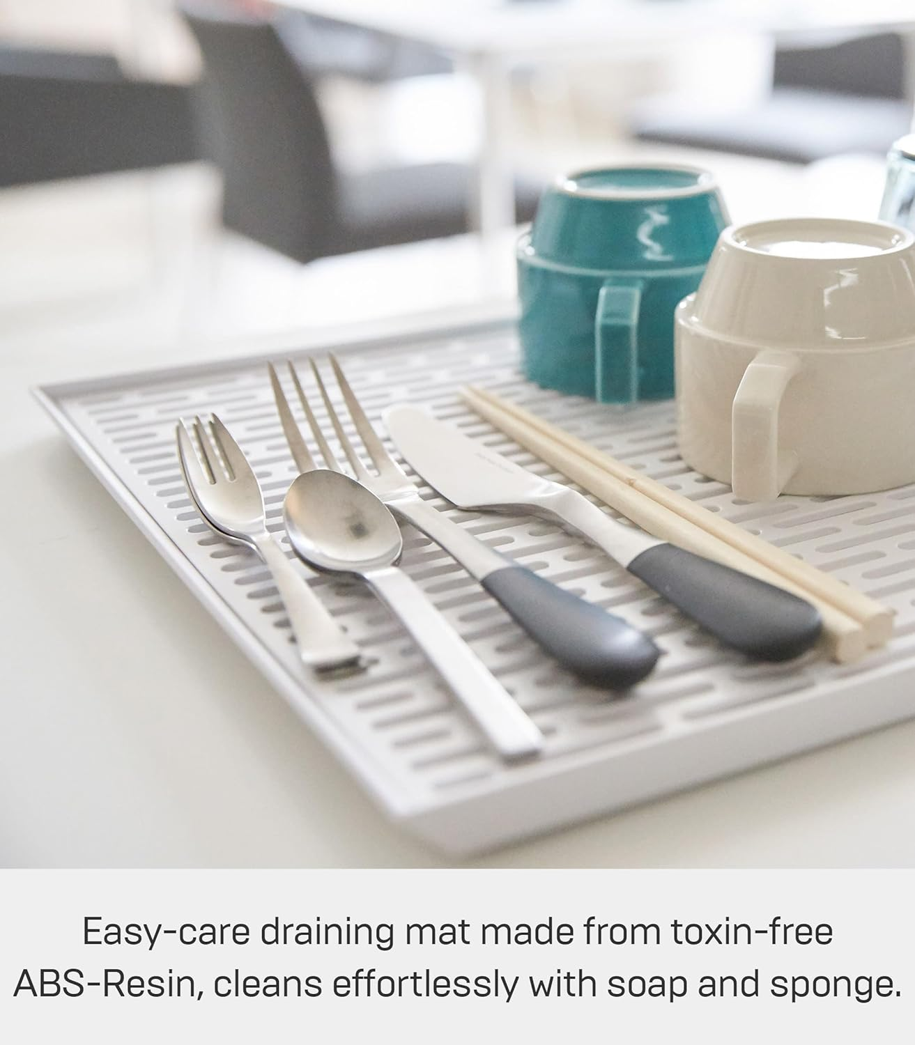 Tower Wide Glas & Mug Drainer WH image number 6