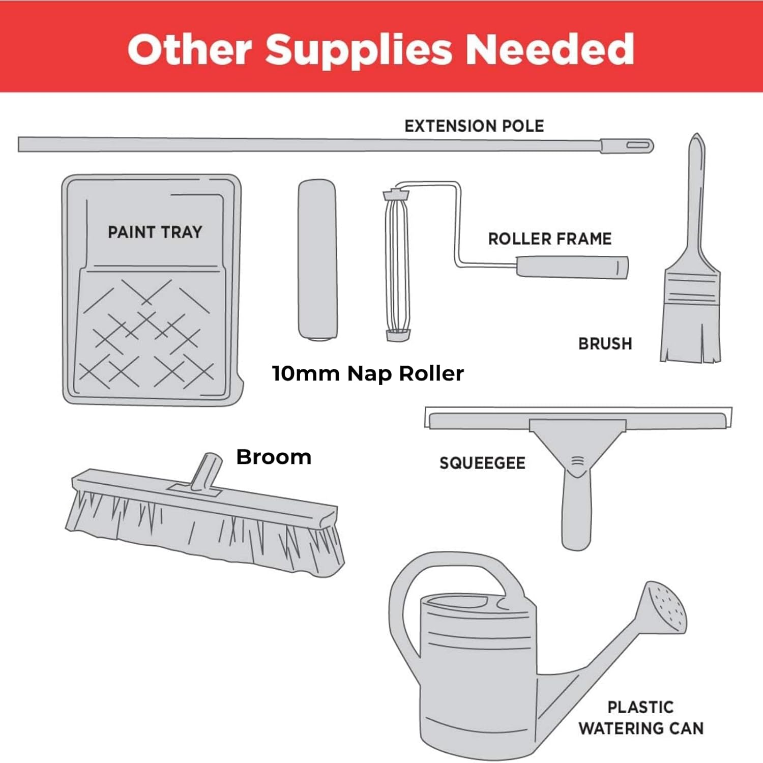 Rust-Oleum Epoxyshield Garage Floor Kit Grey 3.55L - Water-Based Epoxy, for Garage & Concrete Floors, Drive-On in 3 Days, with Showroom-Quality Gloss Finish, Resistant to Gasoline, Oil, and Wear image number 7