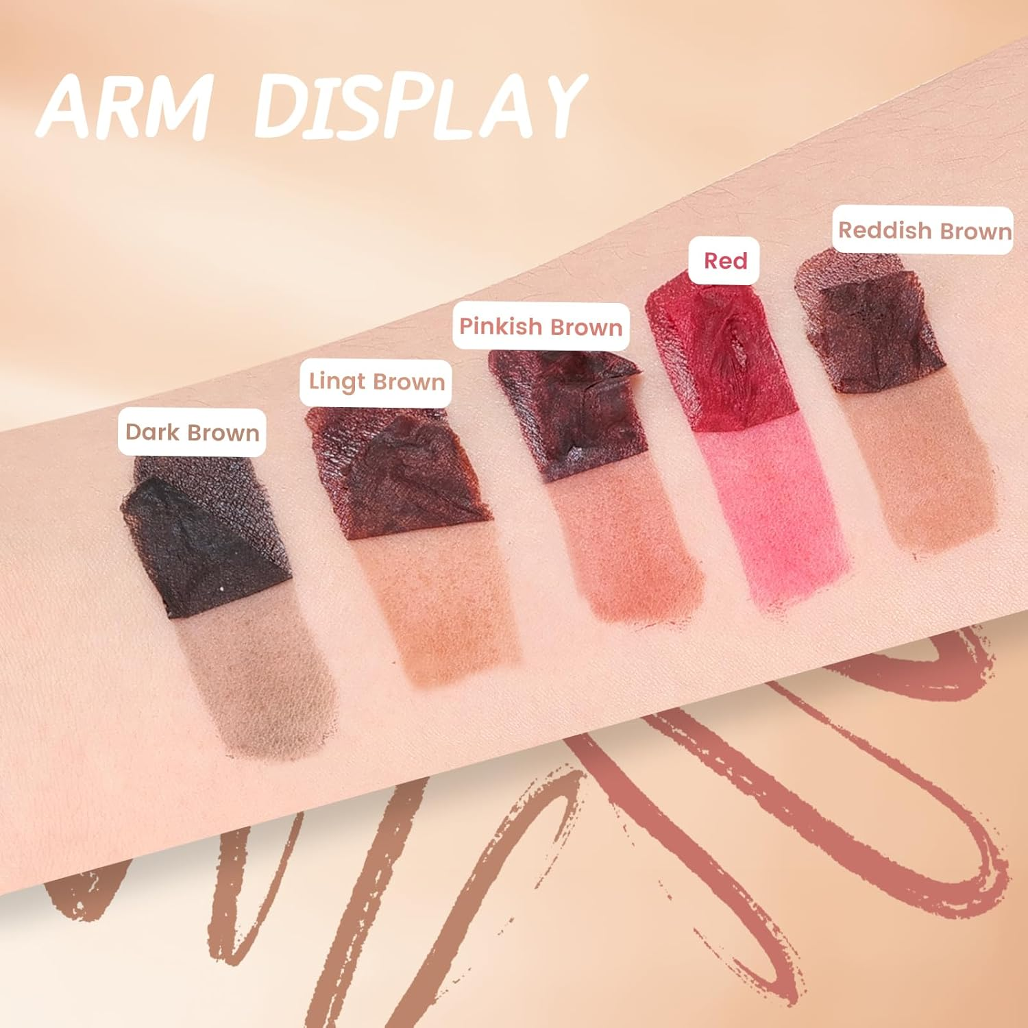 YBUETE Lip Liner Stain Peel Off, Waterproof Non-Fading Peel off Lip Liner, Transfer-Proof Matte Finish Lipstick Tattoo, Highly Pigmented Magic Color Tint, Stay on All Day Non-Stick Cup for Women - 03 image number 3