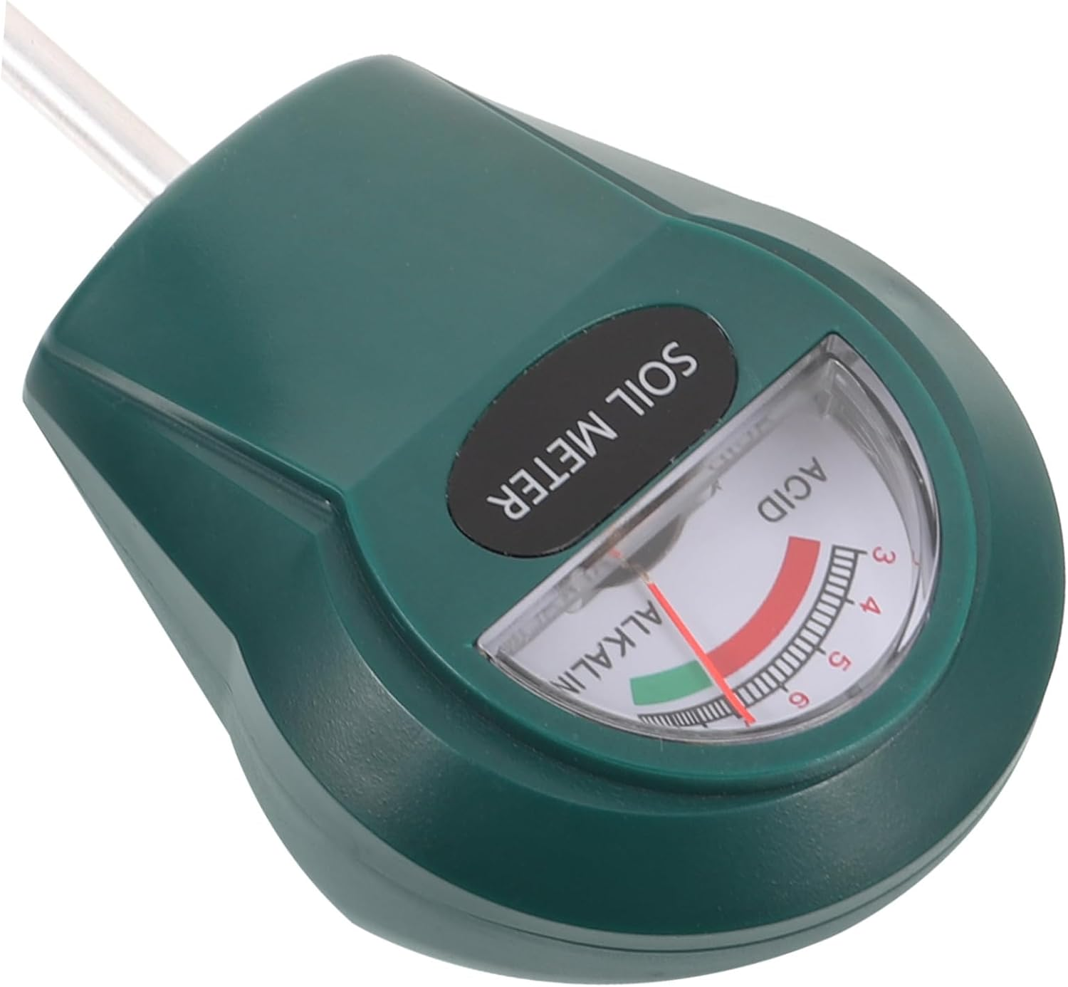 INOOMP Soil Ph Meter for Gardening and Lawn Care Accurate Soil Testing Tool Single Probe Outdoor Ph Tester for Farm and Garden Use