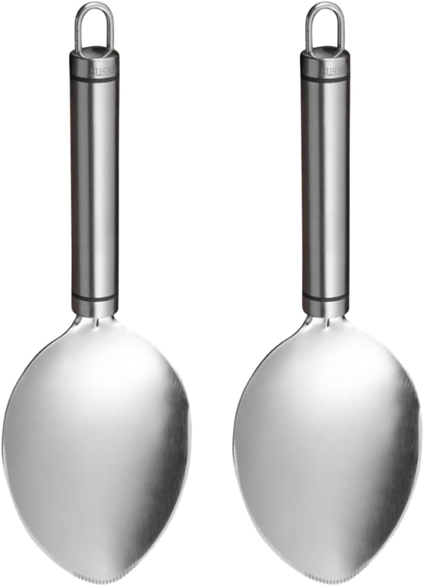 SEWACC 2Pcs Mango Prep Tool Set with 304 Stainless Steel Peeler, Dicer and Scooping Spoon for Skin Removal and Cubes Cutting, Kitchen Gadget for Home Fruit Preparation and Travel Use image number 6