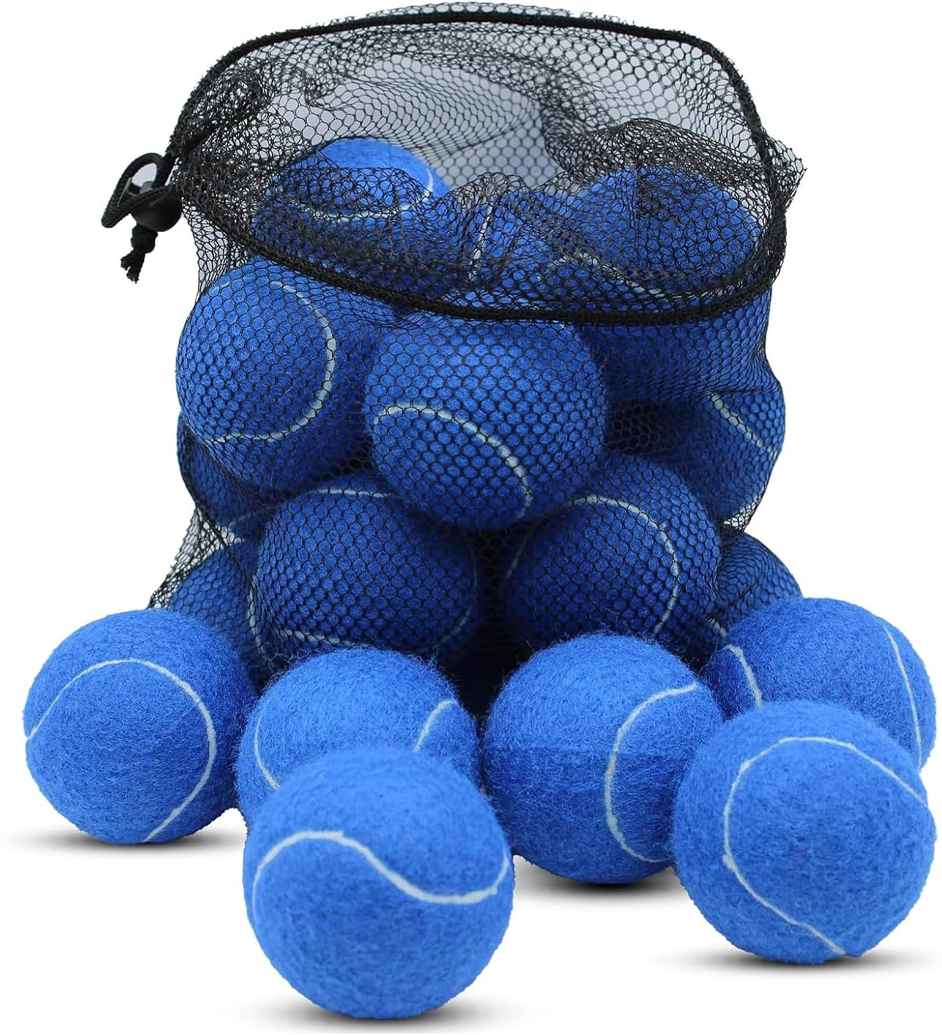 Magicorange Tennis Balls, 20 Pack Tennis Balls for Dogs, Pet Dog Playing Balls, Come with Mesh Bag for Easy Transport, Colorful Easy Catching Pet Dog Balls (Multi-Color)