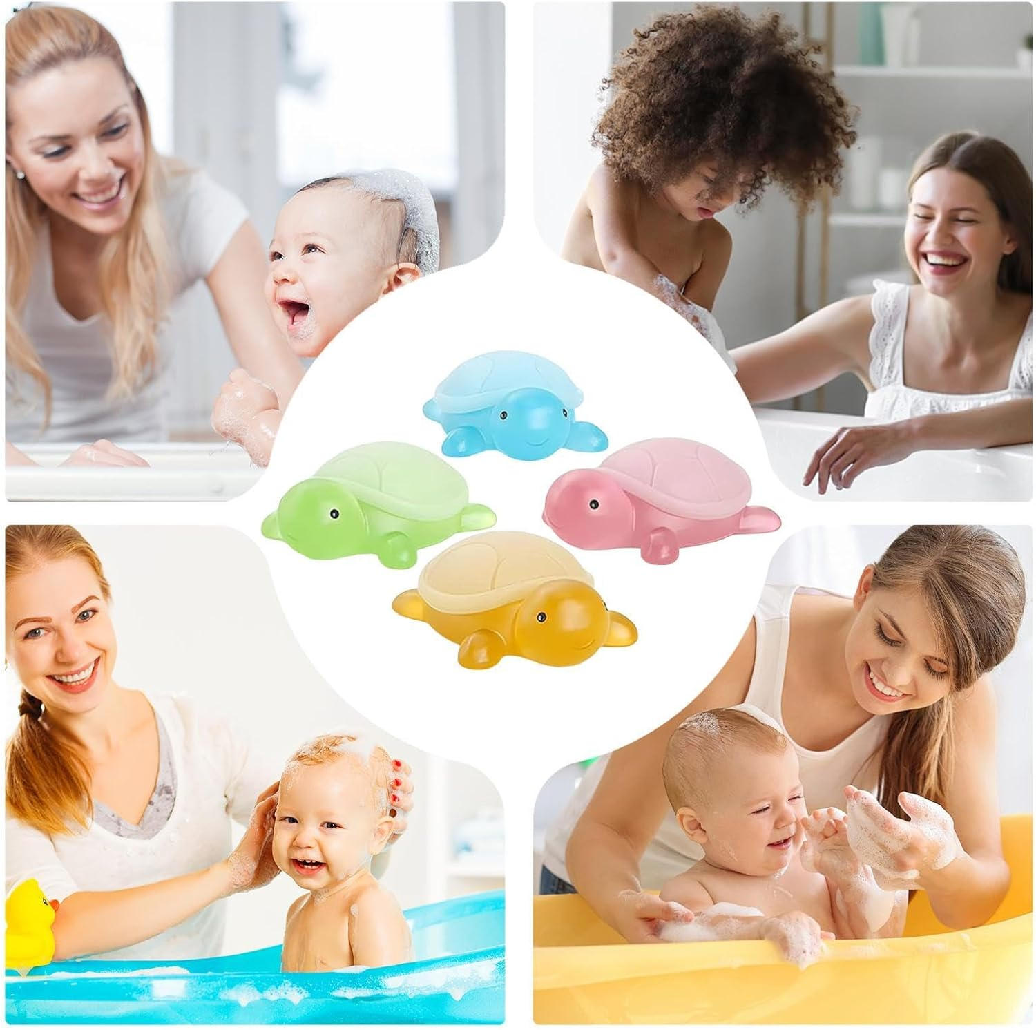 Handmade Kids Soap, Turtle Shape Soap, Creative Cute Lather, 6X4X2Cm/2.36X1.57X0.79 Inches, Cleansing Moisturizing Wash, Mild Body Wash for Children image number 5