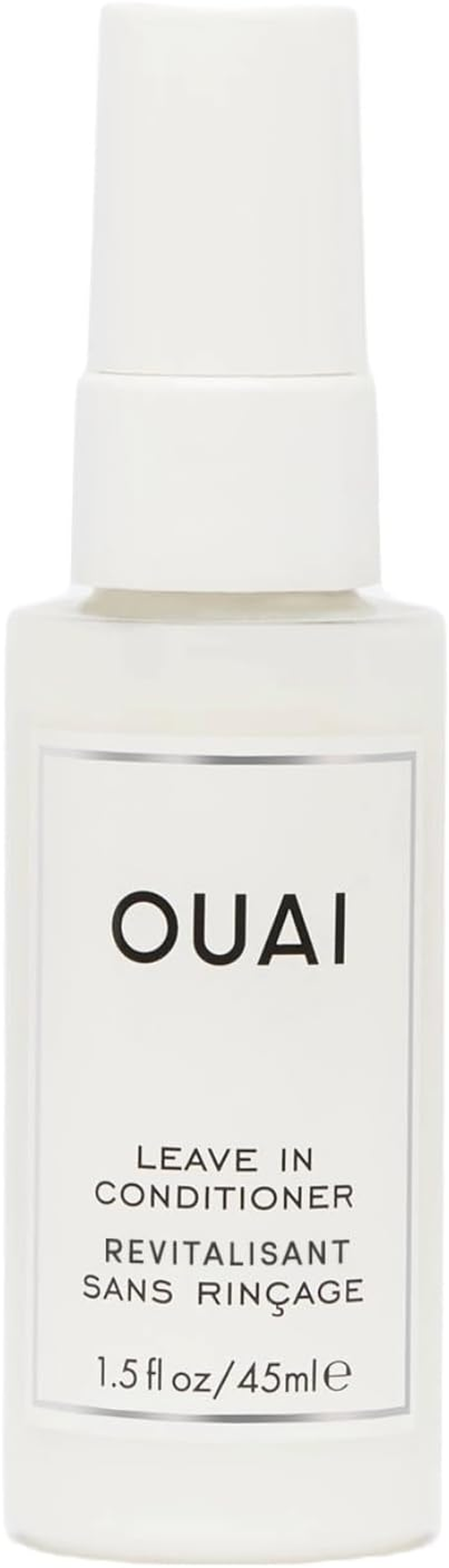 OUAI Leave in Conditioner & Heat Protectant Spray - Prime Hair for Style, Smooth Flyaways, Add Shine and Use as Detangling Spray - No Parabens, Sulfates or Phthalates (1.5 Oz) image number 2