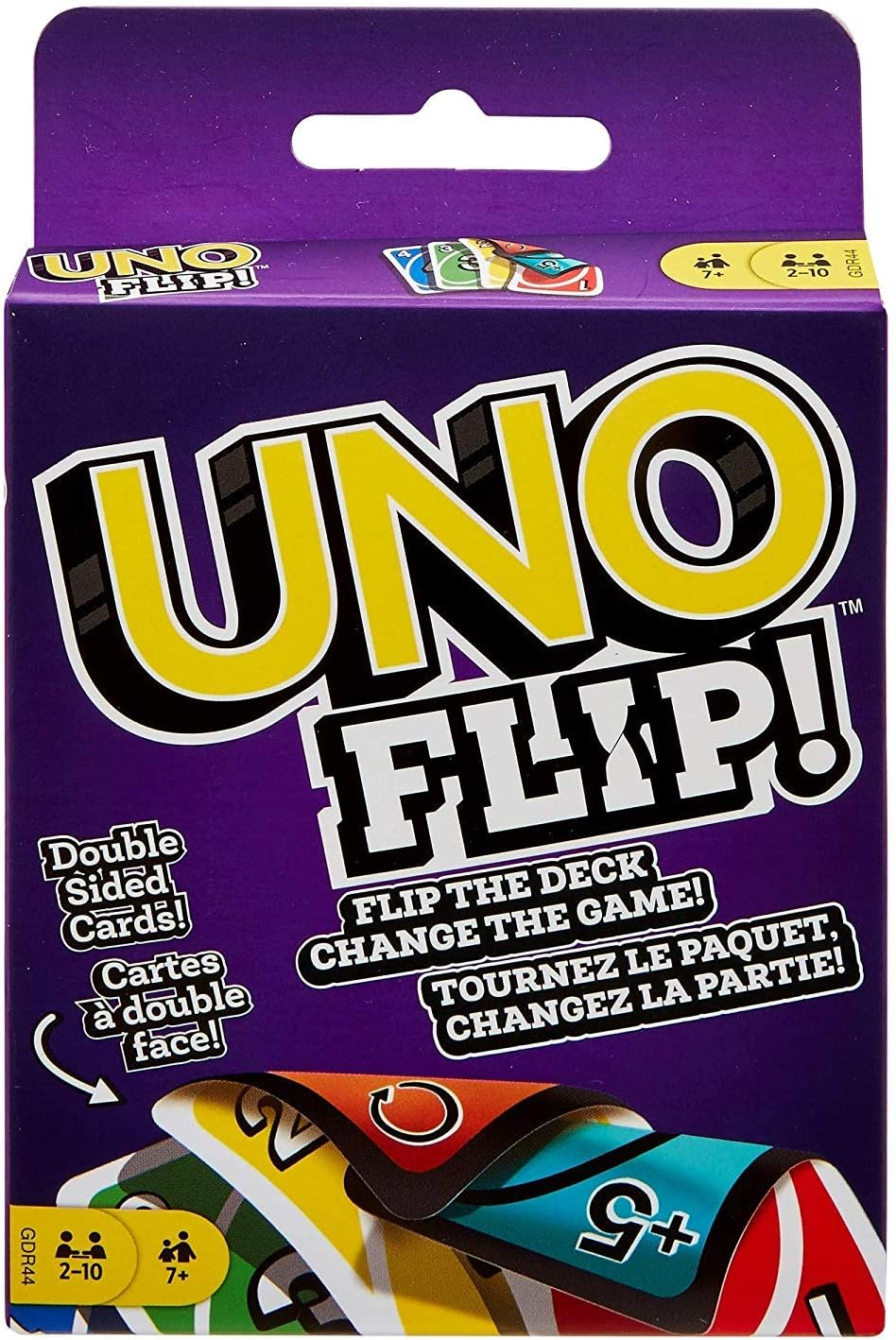 Mattel Uno Original and Uno Flip Card Games, Combo Pack of 2 image number 1