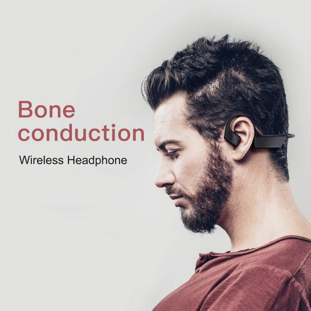 Zolyet Conduction Phones Open-Ear Wirel Conduction Phones R Sport Fitn Driving Ycling Black image number 1