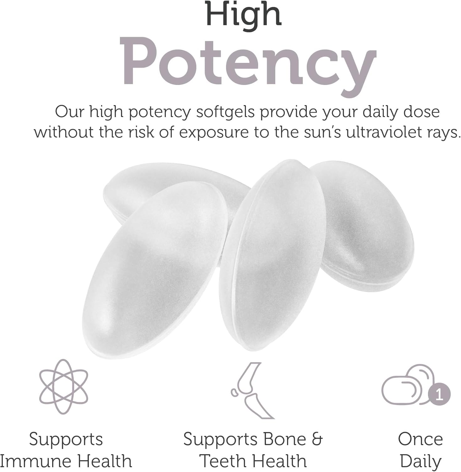 Zahler Vitamin D3 (Cholecalciferol) 3000Iu, an All-Natural Supplement Supporting Bone Muscle Teeth and Immune System,120 Softgels image number 1