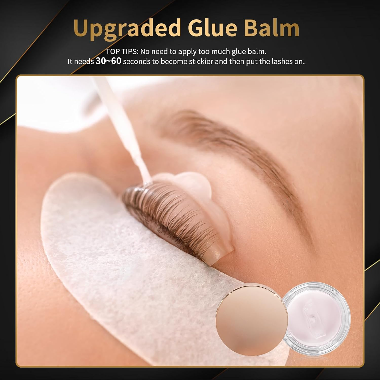 Lash Lift Kit by DONG RHYME - Professional Eyelash Perm Kit Sturdy Result, Small Disposable Packages Eyelash Lift Kit with Harmless Ingredients, Newbie Friendly Brow Lamination Kit at Home Use image number 3