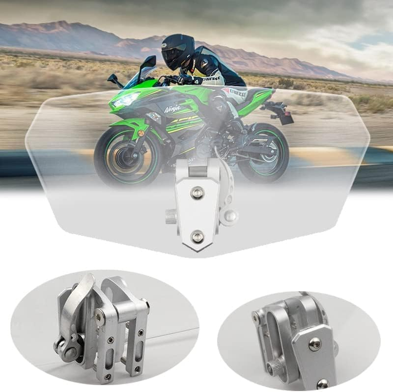 Motorcycle Windshield for Easy to Install Materials Motorcycle Windshield, for Car Motorcycle Sports Car Driver image number 3