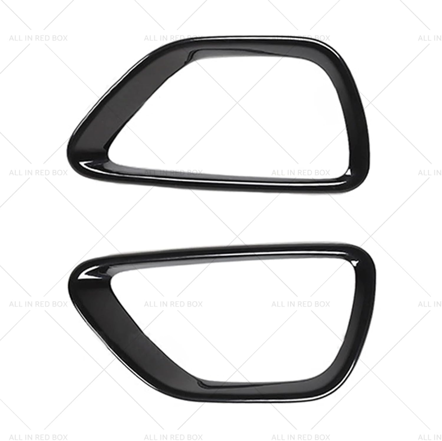 MAX COOL 2PCS Front Fog Light Cover Trim Fog Lamp Frame Covers Suitable for Jeep Grand Cherokee 2014-2016 image number 6