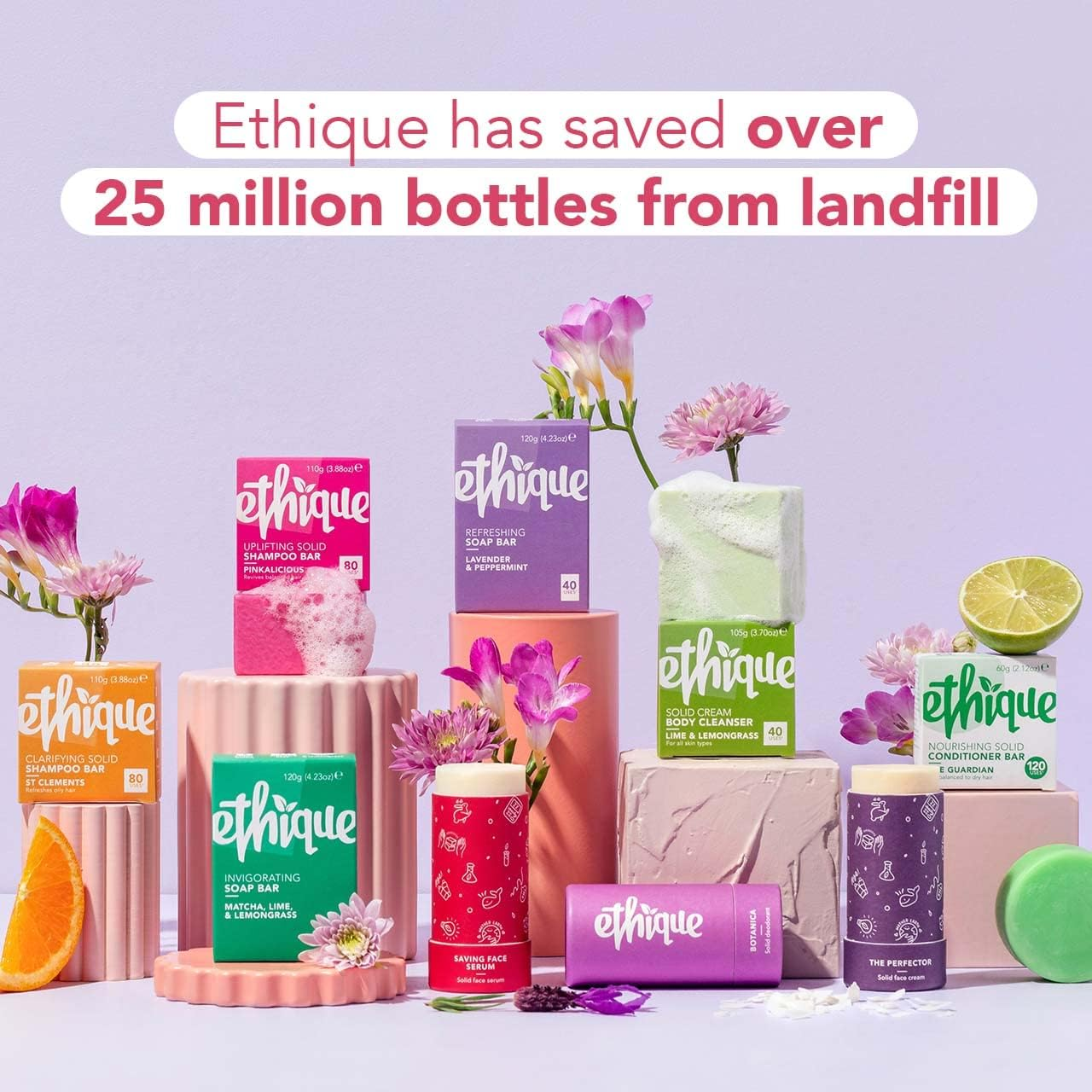 Luxurious Face Cleansing Trio Discovery Pack - 3 Pack - Ethique