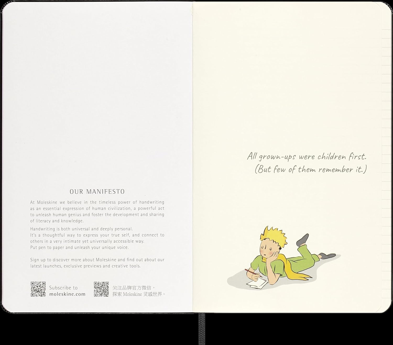 Moleskine Le Petit Prince Limited Edition, the Little Prince, Limited Edition Notebook, Large Format, Hard Cover, Ruled Pages image number 5