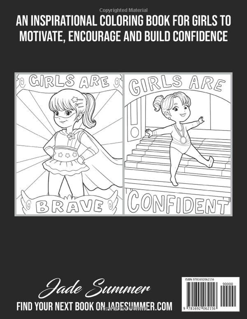 Girls Are Amazing: an Inspirational Coloring Book for Girls to Motivate, Encourage and Build Confidence image number 1
