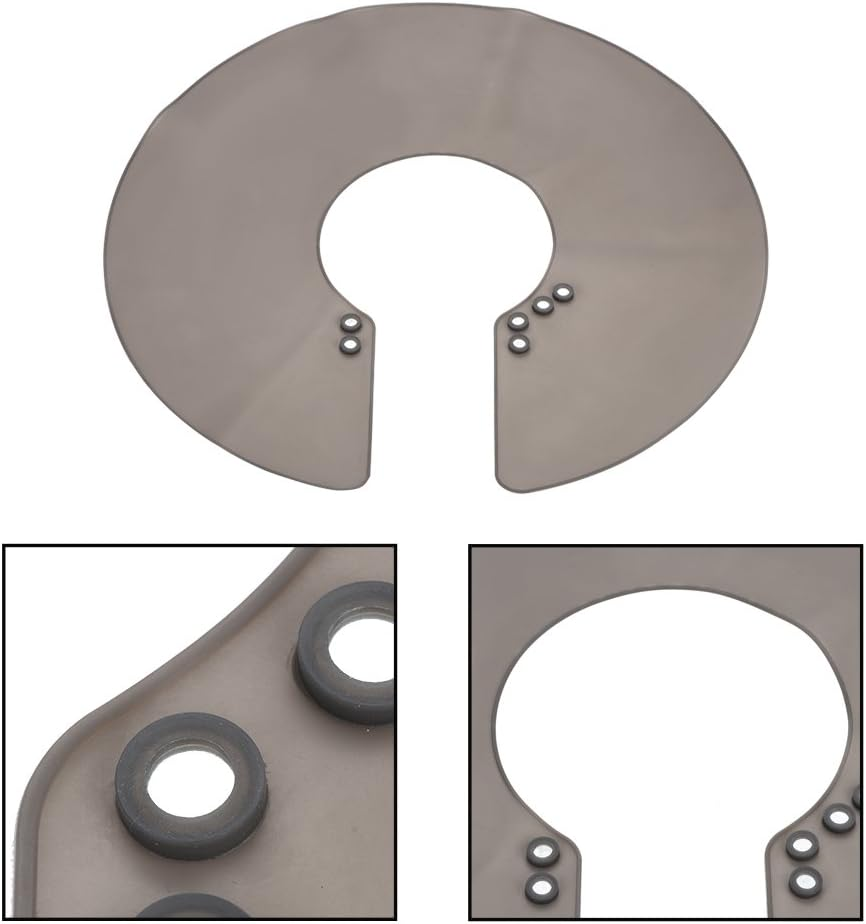 Hair Cutting Collar, Magnet Clasp Design Soft Salon Haircut Shoulder Wrap, Hair Shawl Neck Guard for Hair Cutting Hair Dye(Grey) image number 1