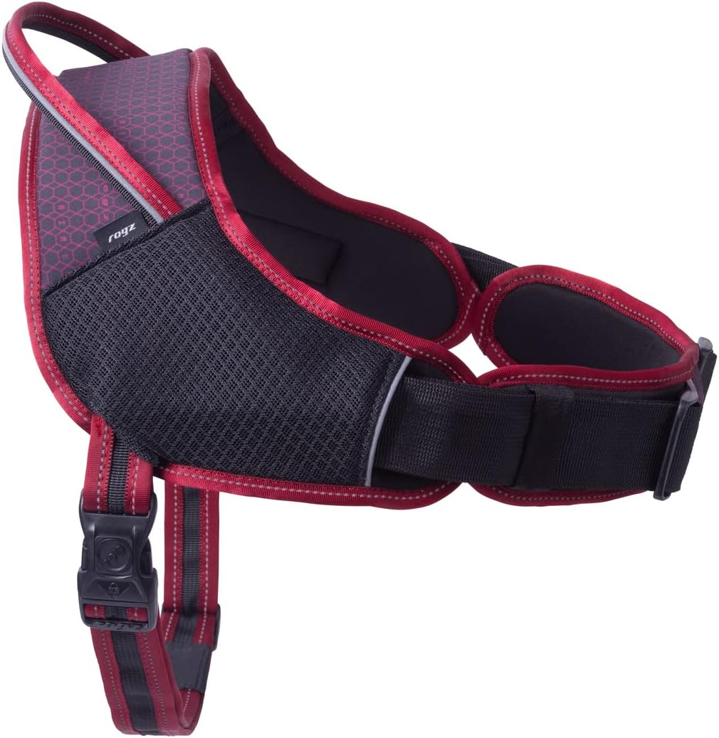 Rogz Airtech Sport Dog Harness, Sunset Pink, Medium image number 3
