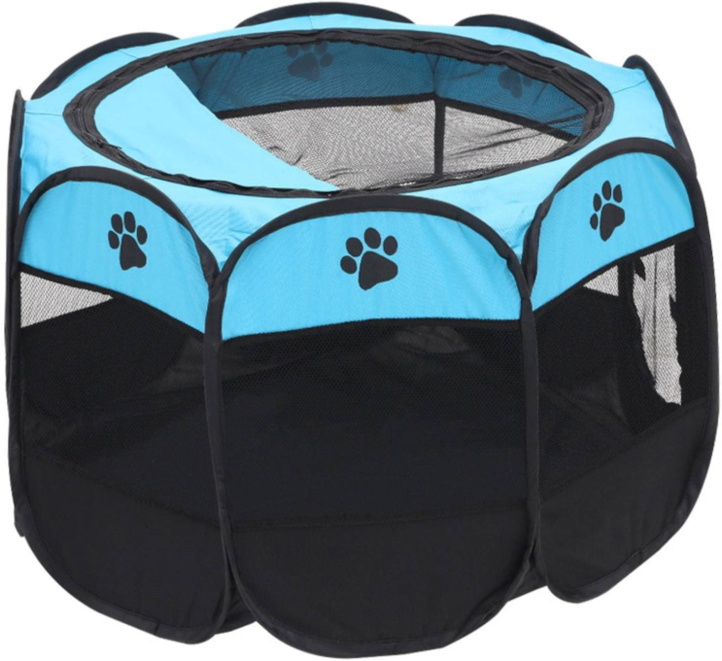 MBETA Pet Fence Pet Tent Oxford Cloth Scratch-Resistant Foldable Dog Cage Dog Cat Delivery Room Doghouse Cathouse image number 1