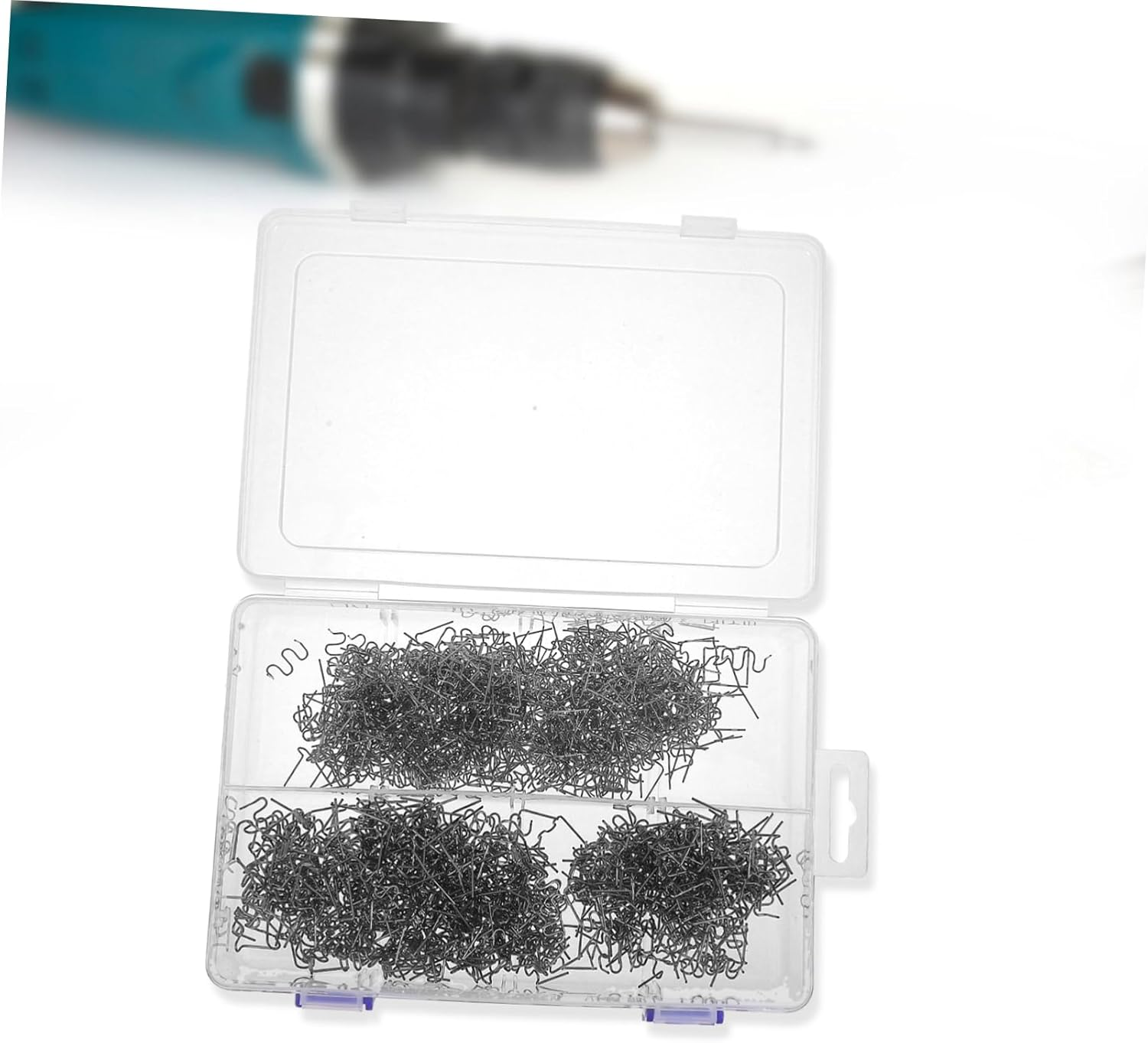 ULTECHNOVO 1000Pcs Hot Staples Welding Rods Plastic Repair Welder Kit for Car Bumpers Dashboards Automotive Upholstering Fix Tool image number 1