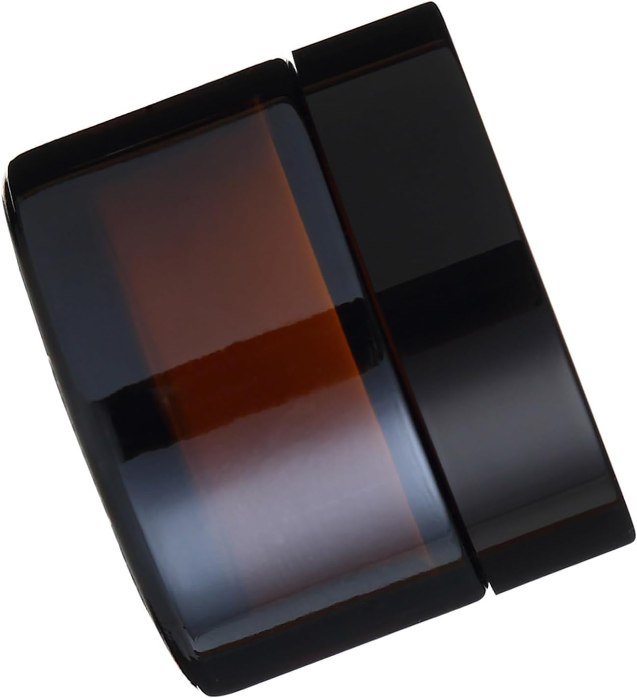 Cosmetic Jar, Brown Light Proof Makeup Sample Container for Cream (30G) image number 2