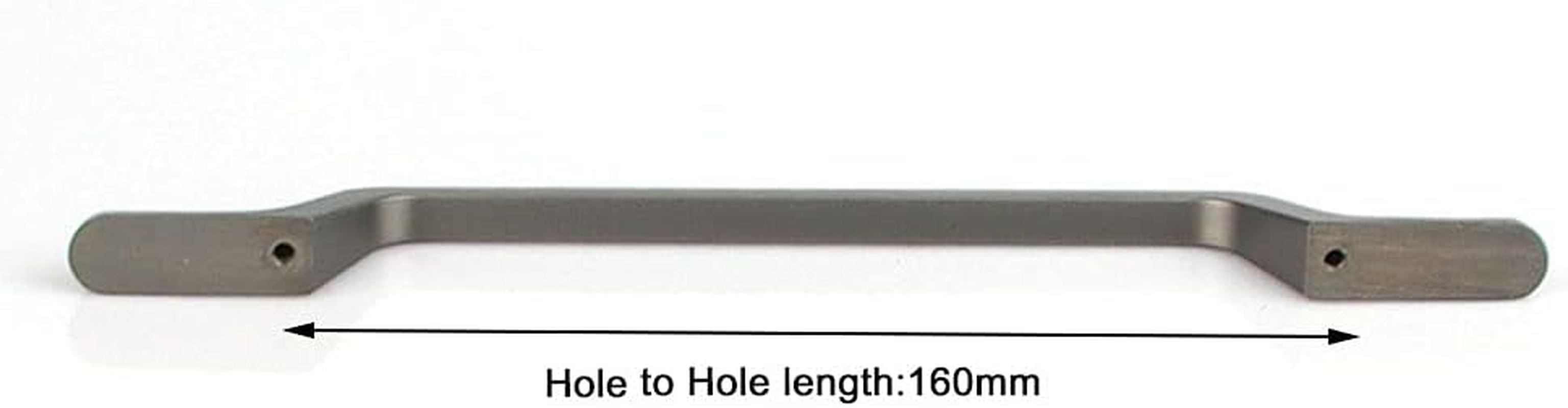 Black Zinc Kitchen Cabinet Handles Drawer Bar Handle Pull 160Mm image number 5