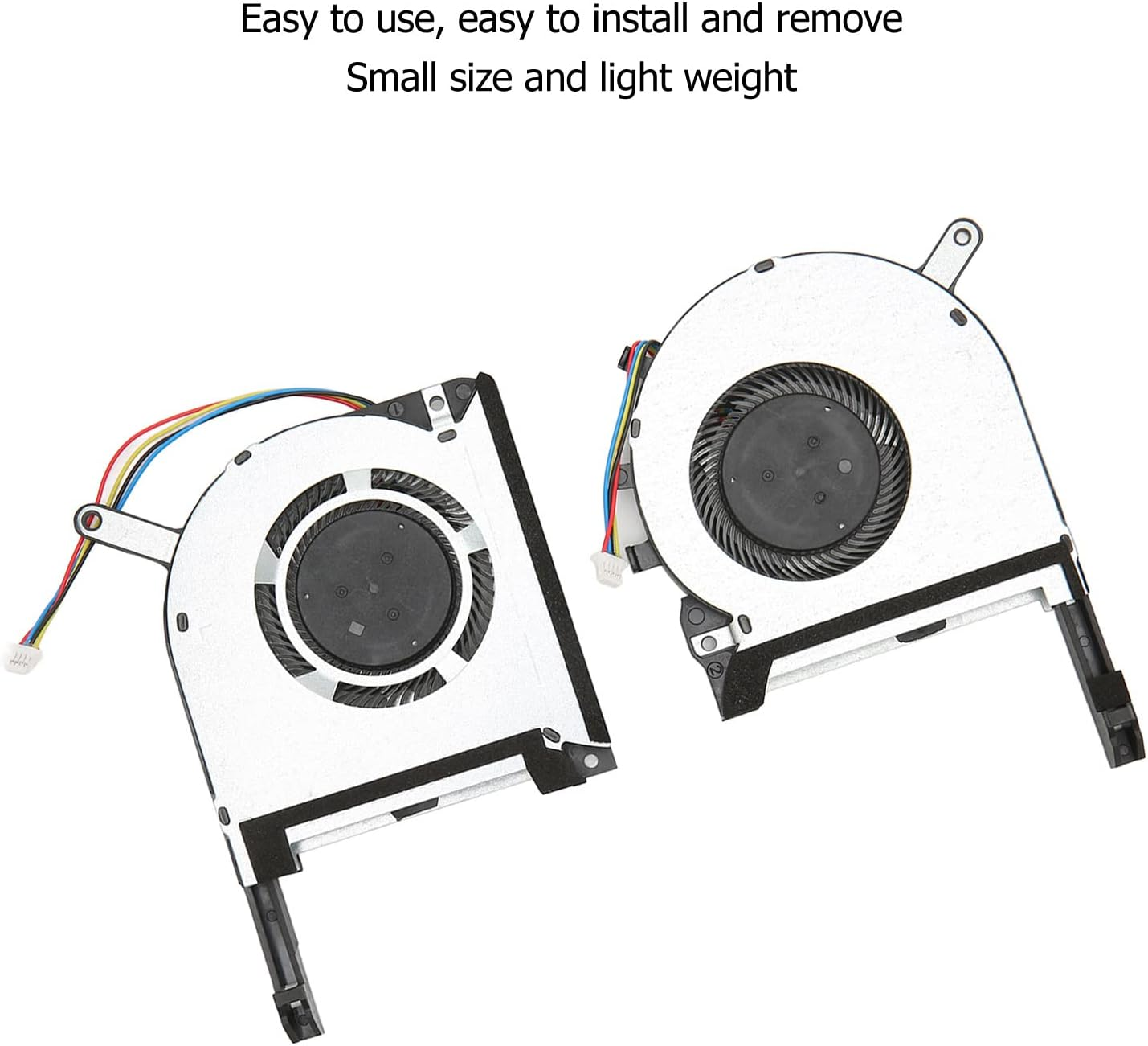 Laptop Cooling Fan for ASUS TUF Gaming A15 FA506 IV FA506IU FA506IH FX506IU FX506LH, 4 Pin CPU GPU Cooling Fan,Small Lightweight Cooling Fan Replacement, Easy to Install And image number 6