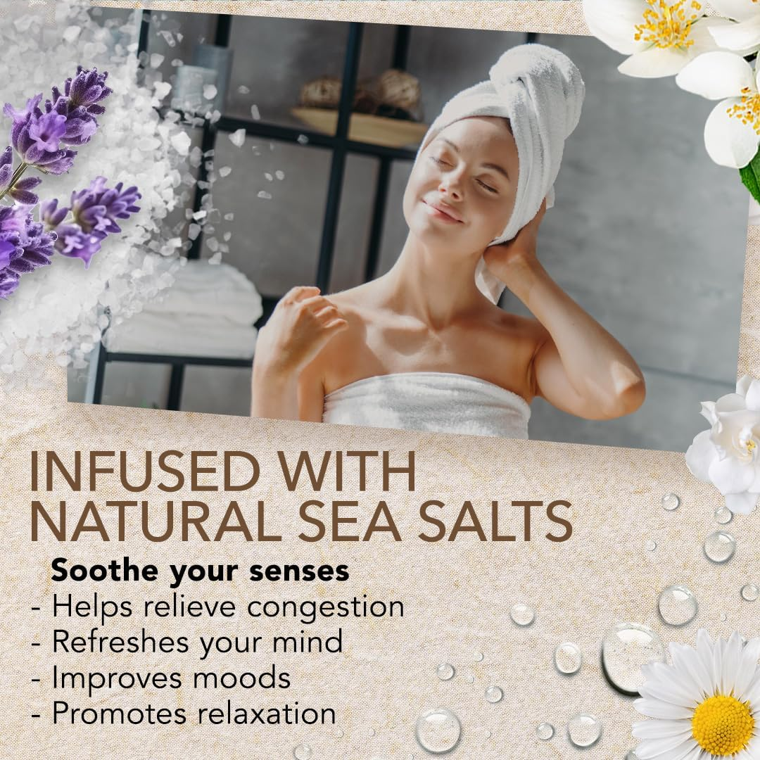 Shower Steamers Aromatherapy - Birthday Gifts for Women and Men - Shower Bombs Aromatherapy, Spa Day Essentials, Relaxation Spa Gifts - Self Care Stocking Stuffers (Lavender 8 Count) image number 6