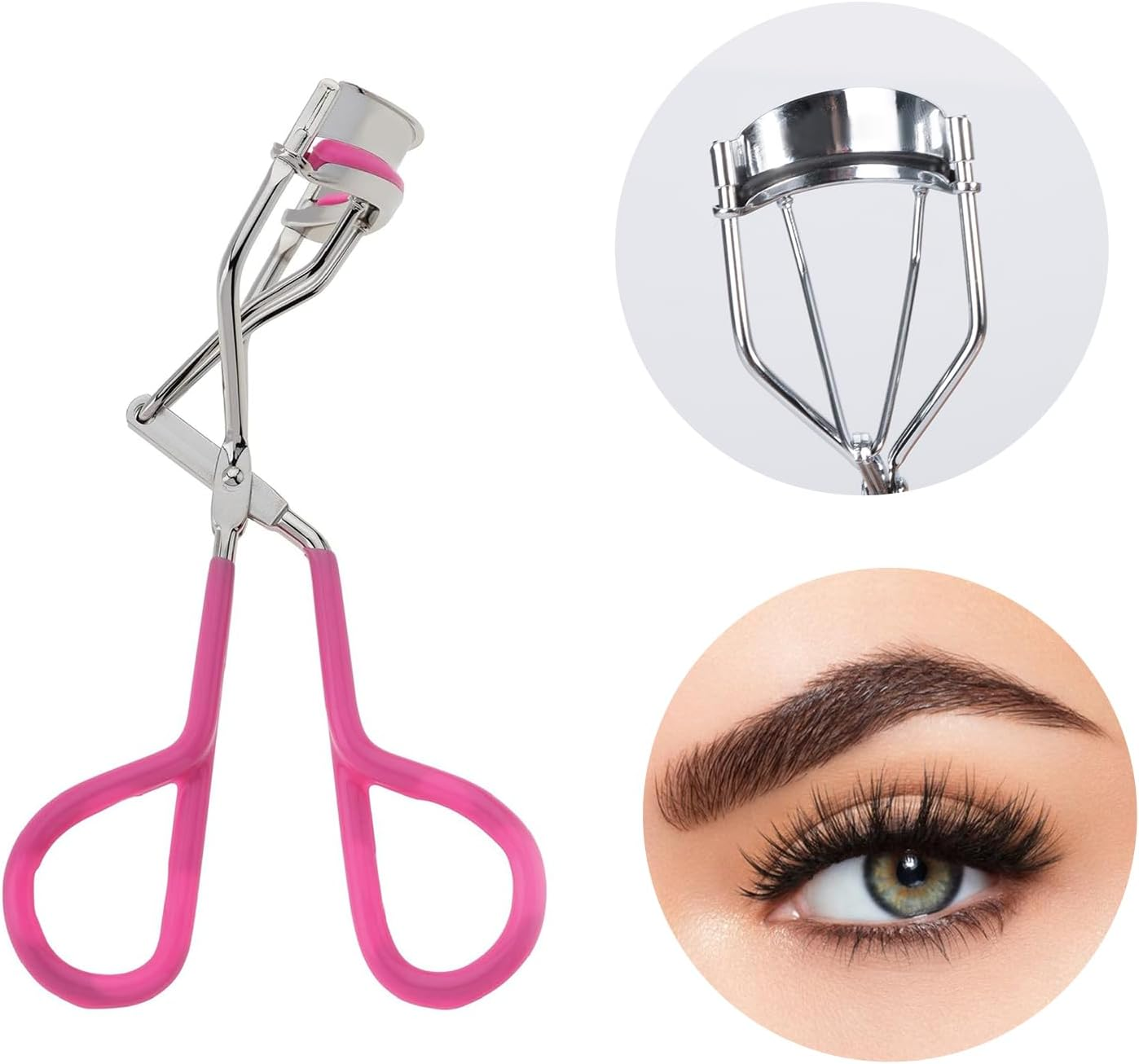 Eyelash Curler Refills Compatible with Tweezerman,Eyelash Curler Refills for Tweezerman,Silicone Lash Curler Refill Pads 24PCS (Colorful) - Colorful image number 4