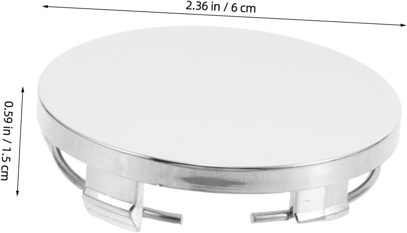 Anneome 4Pcs Car Rim Hub Caps Wheel Center Hub Covers Automotive Center Caps Easy Installation Protective Design image number 2