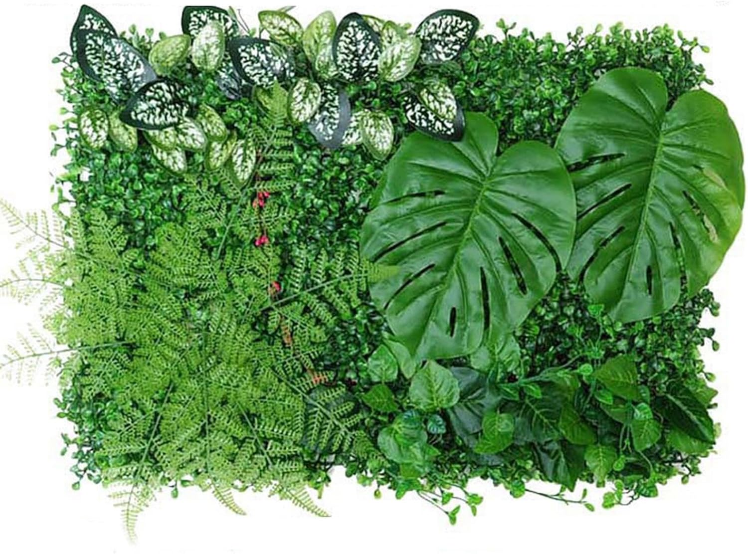 Artificial Hedge Fence - Vine Leaf Decoration, Privacy Fence Decoration | Use as Windshield, Vista Artificial Green Plant Background Wall, Privacy Hedge Screen Sun Protection, Outdoor, Indoor,