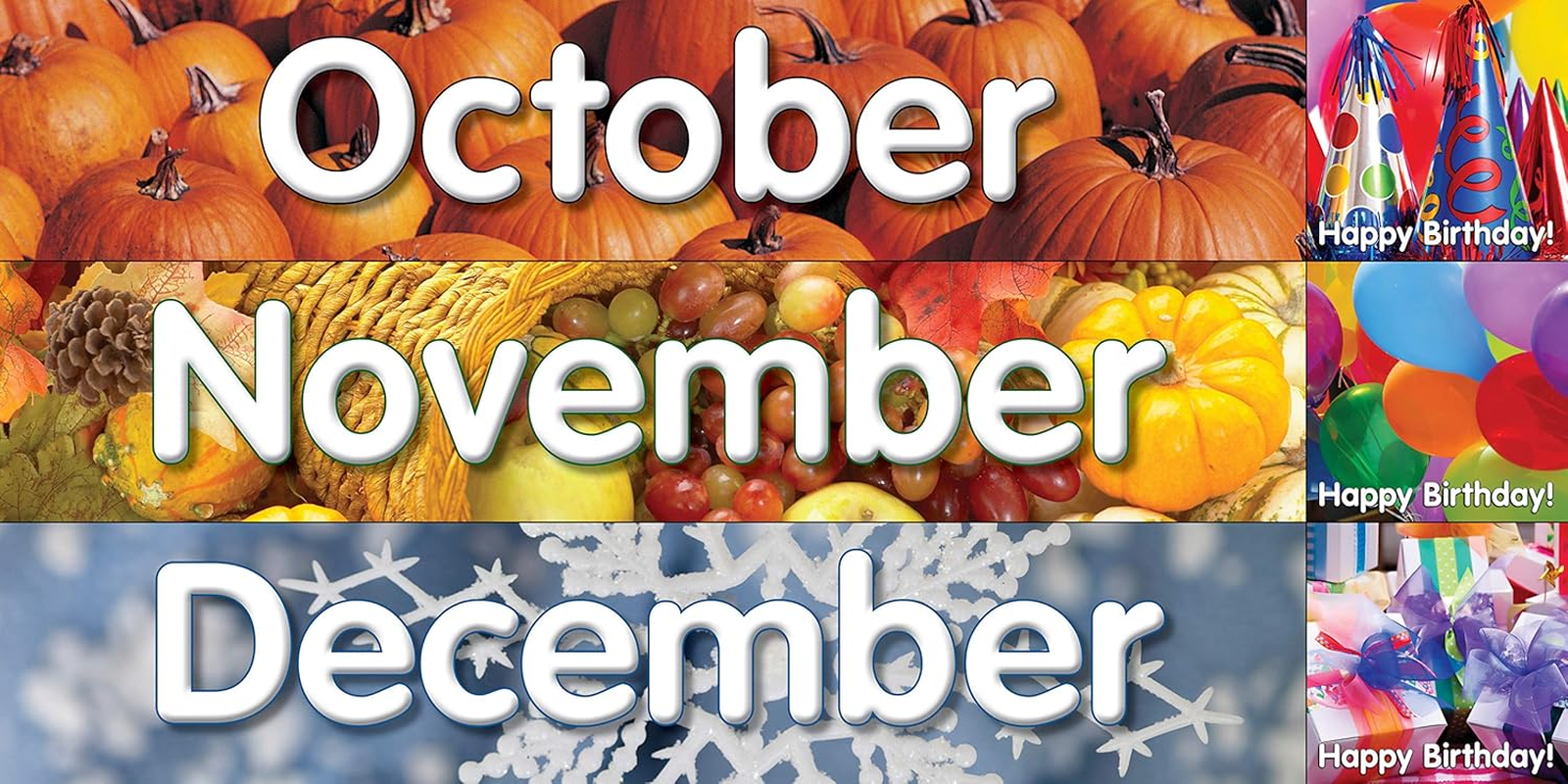 Scholastic SC583866 Monthly Calendar- Black Pocket Chart - Blue image number 3