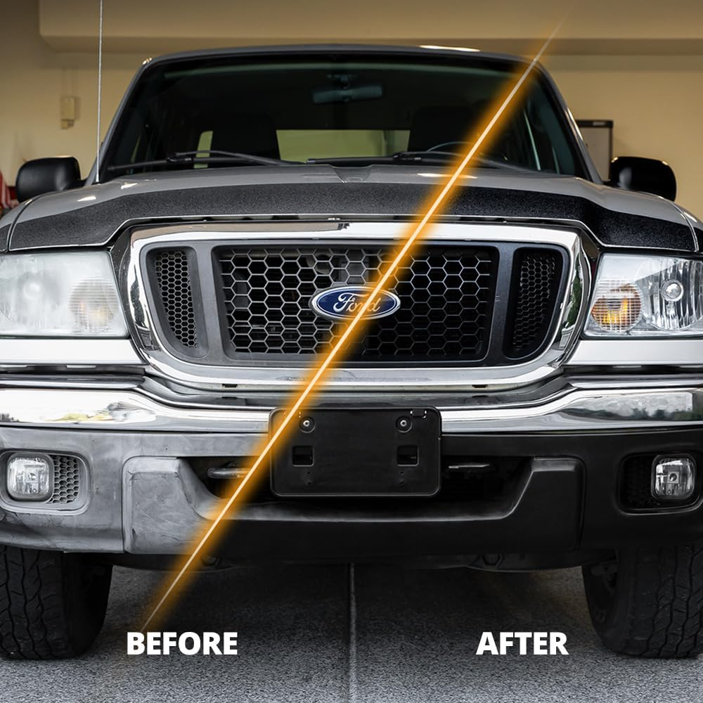 CERAKOTE Ceramic Trim Coat Kit - Quick Plastic Trim Restorer - Guaranteed Restoration to Last over 200 Washes - a Ceramic Coating, Not a Dressing