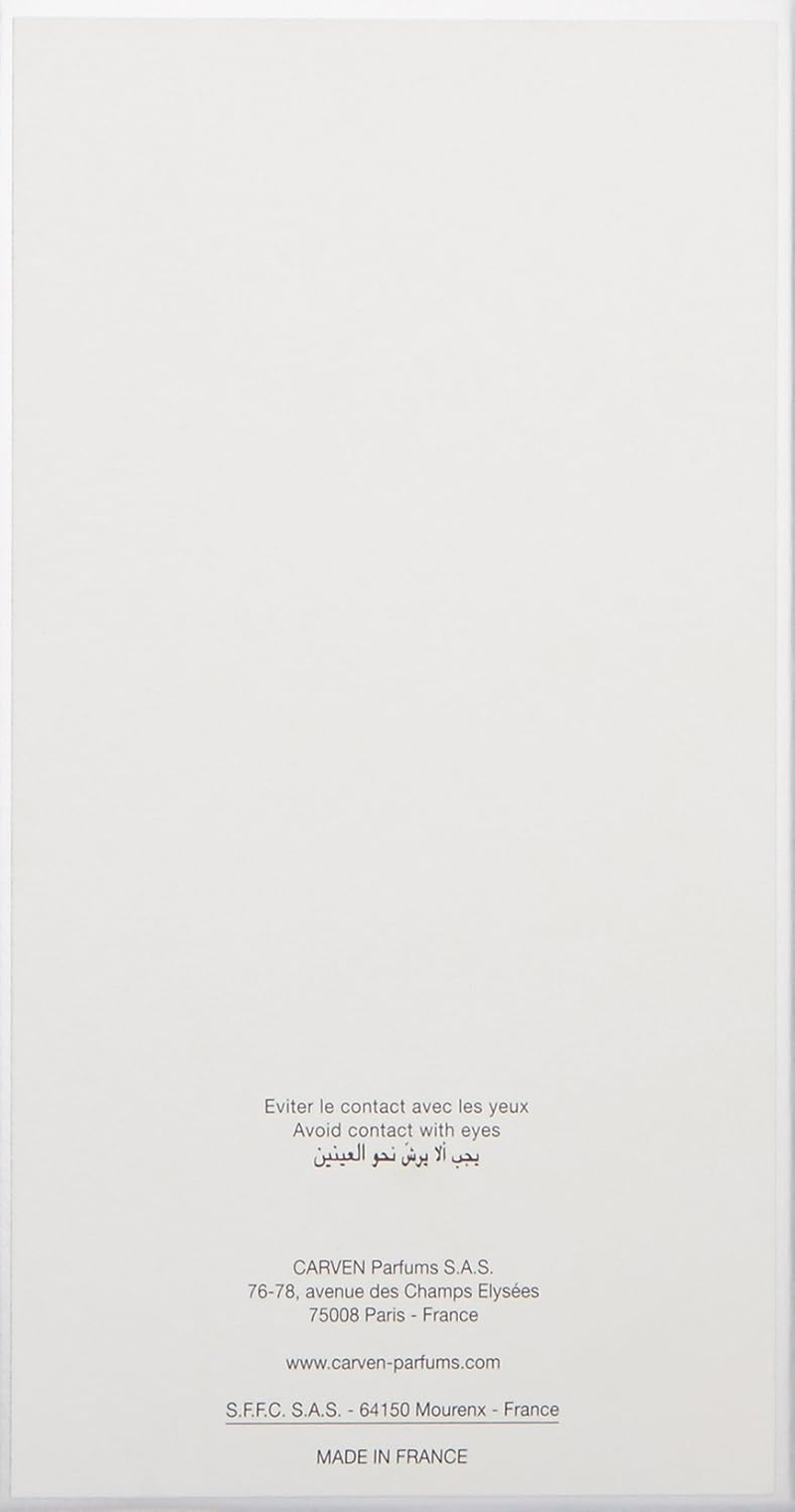 Carven Pour Homme by Carven for Men - 3.33 Oz after Shave Balm